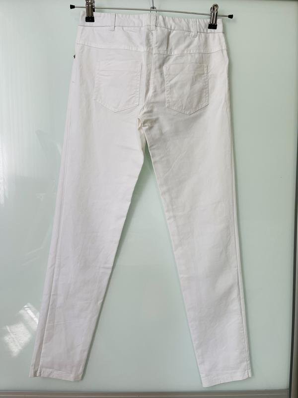Women Moschino Boutique Trousers White 38 / M / 46