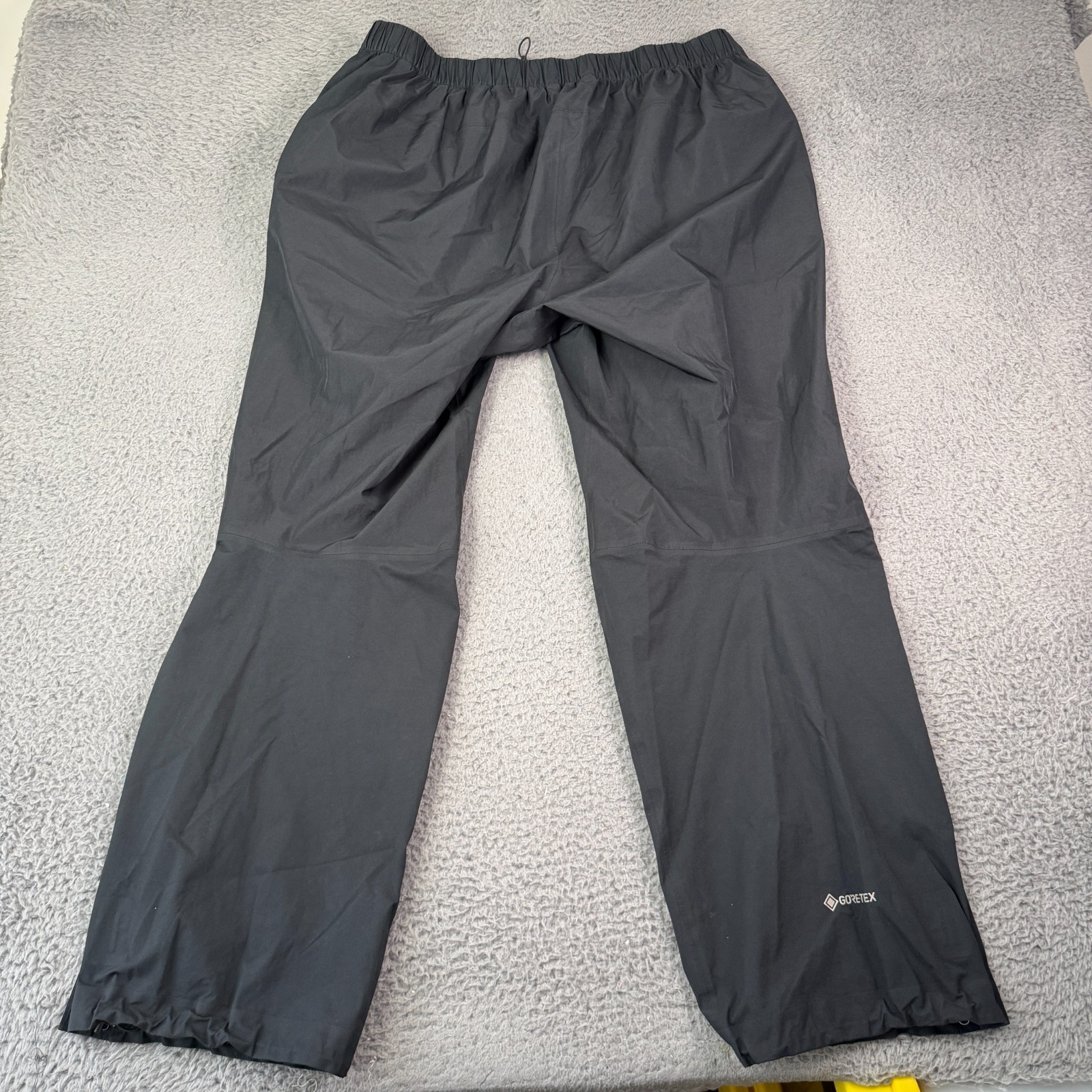 REI Co-op Rain Pants Mens XL Black GORE-TEX Waterproof Hiking Elastic