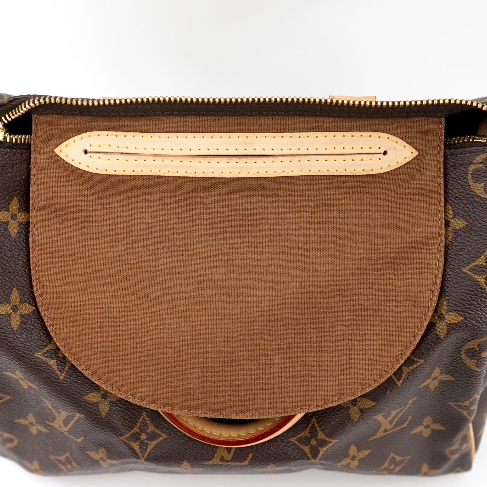 LOUIS VUITTON Speedy 25 Handbag Purse Monogram Canvas M41528 SP1068 w/Padlock