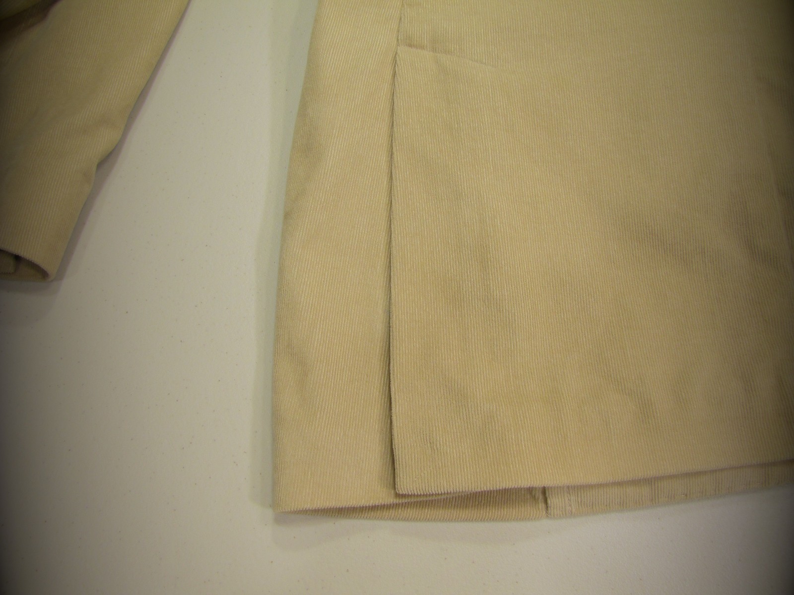 Massimo Alba corduroy sloop jacket 100% cotton desert tan men’s ALTERED 40 / 38