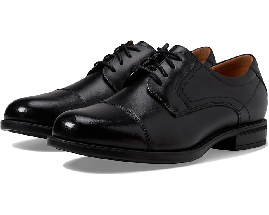 Florsheim Men’s Midtown Cap Toe Oxford Black Size 11 D width New in box!!