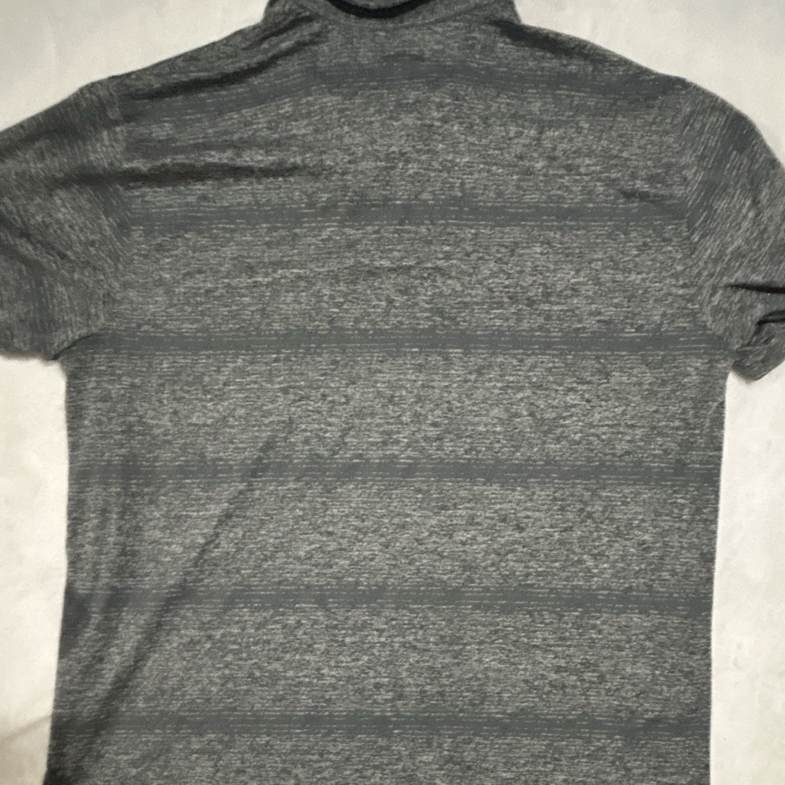 Under Armour Men’s Playoff Polo Shirt Gray Striped Short Sleeve Button 2XL