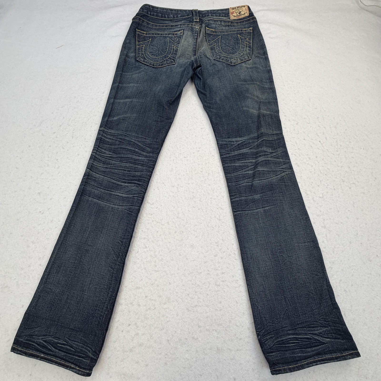 True Religion First Edition Johnny Dark Star Jeans 30×34 Straight Made USA