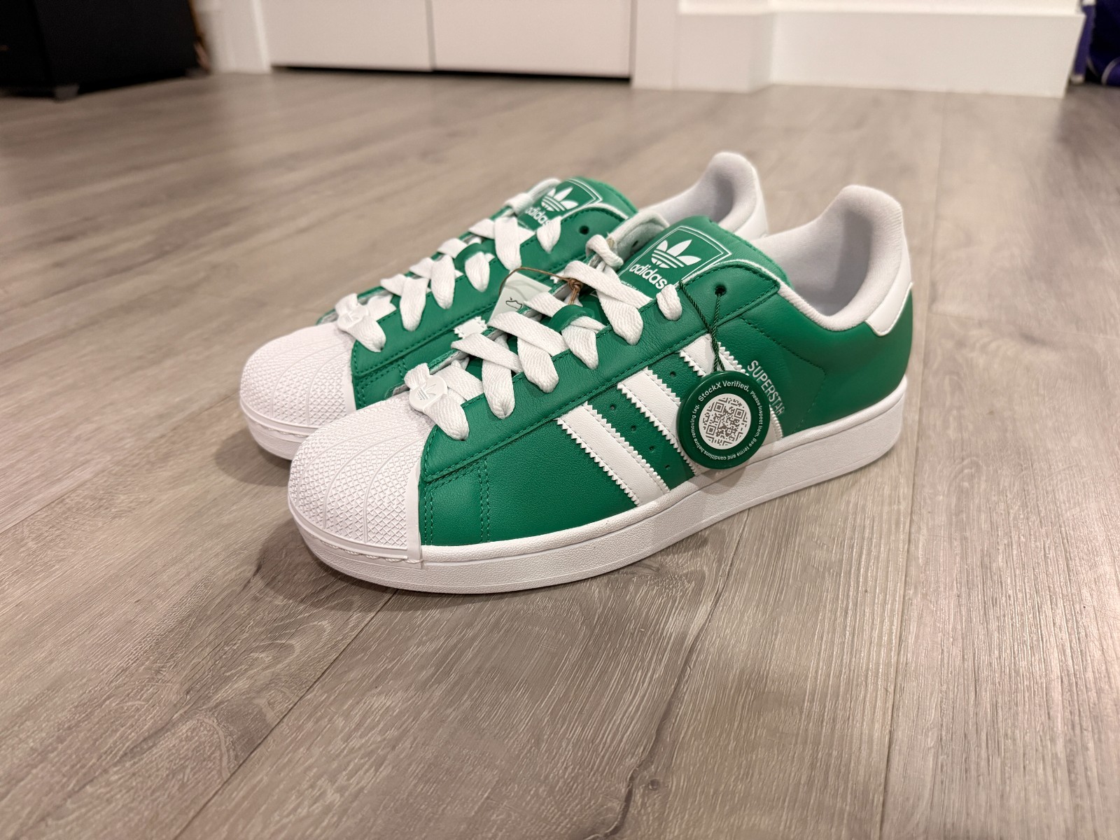 New Adidas Superstar II Unisex Shoes – US Men 11.5 / Women 12.5 – JI3076