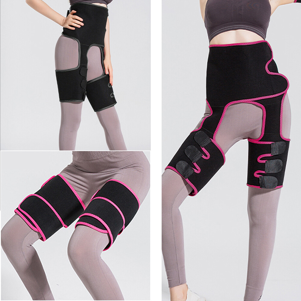 Waist Trainer for Women 3 in 1 Waist Thigh Trimmer and Weight Loss for Workout