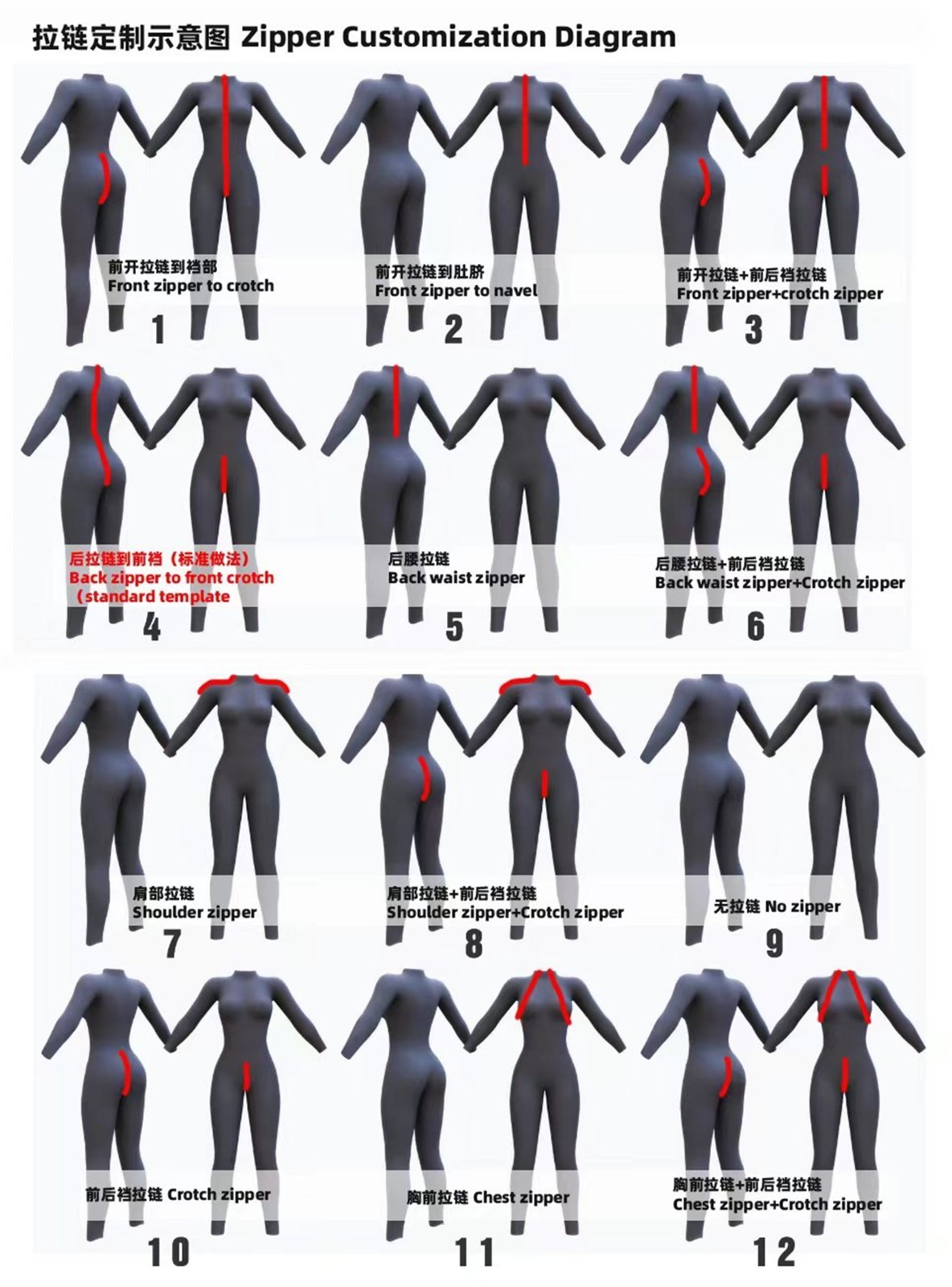 Latex polish EVA 02 Asuka Langley cosplay Catsuit gloves customized 0.4mm #1284g