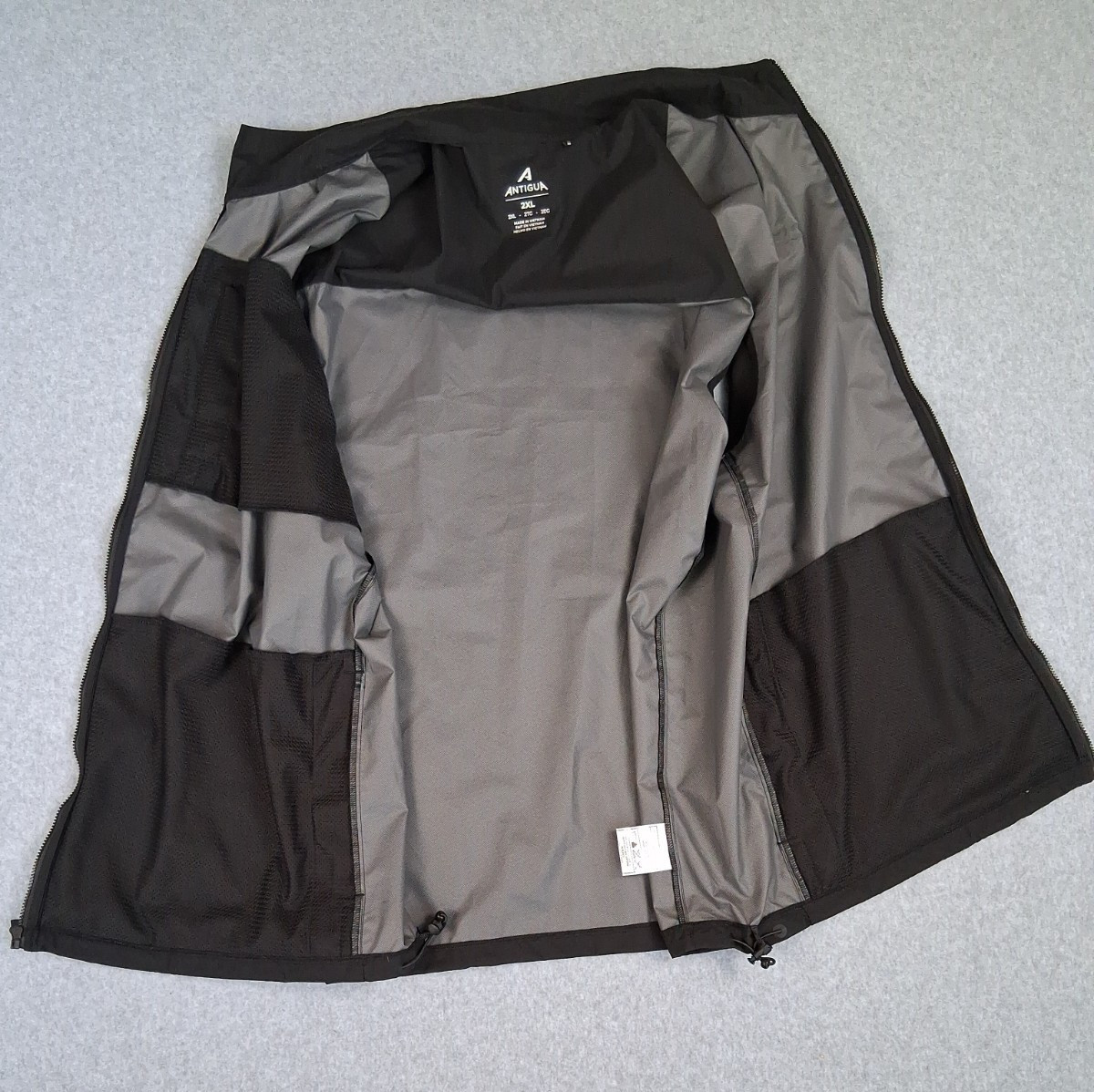 Denver Broncos Antigua WindBreaker Brisk Full-Zip Vest – Black Size 2XL