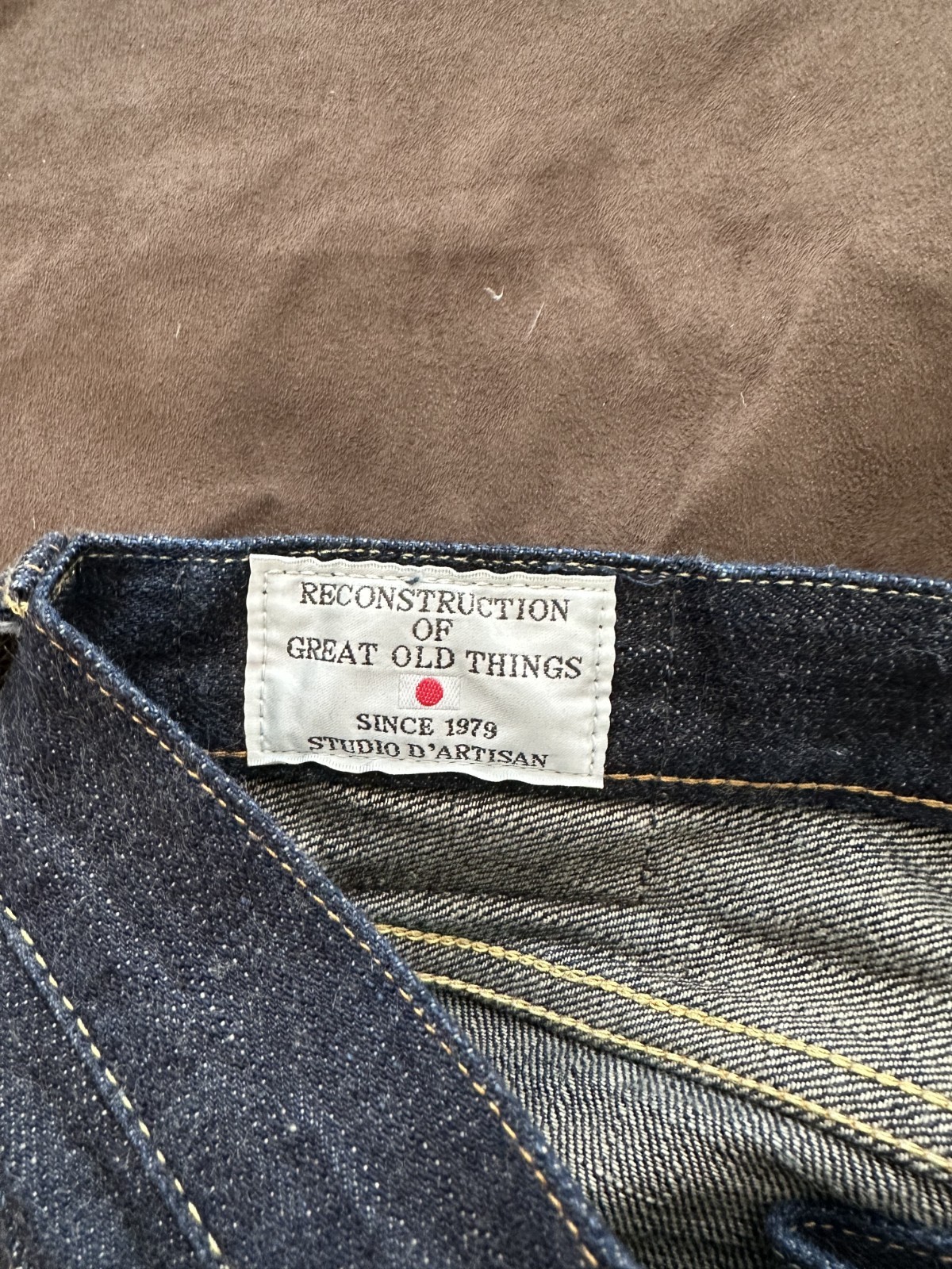 Studio D’Artisan G-003 Tapered Raw Japanese Selvedge Denim 32×32