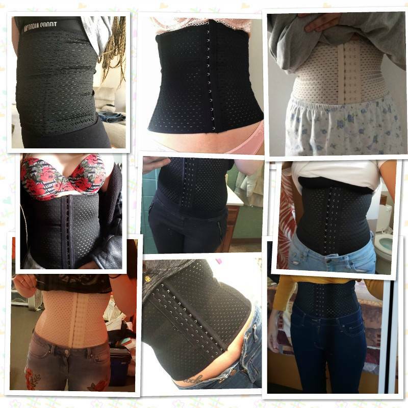 Waist Trainer Training Body Shaper Underbust Cincher Tummy Belt Shapewear Corset