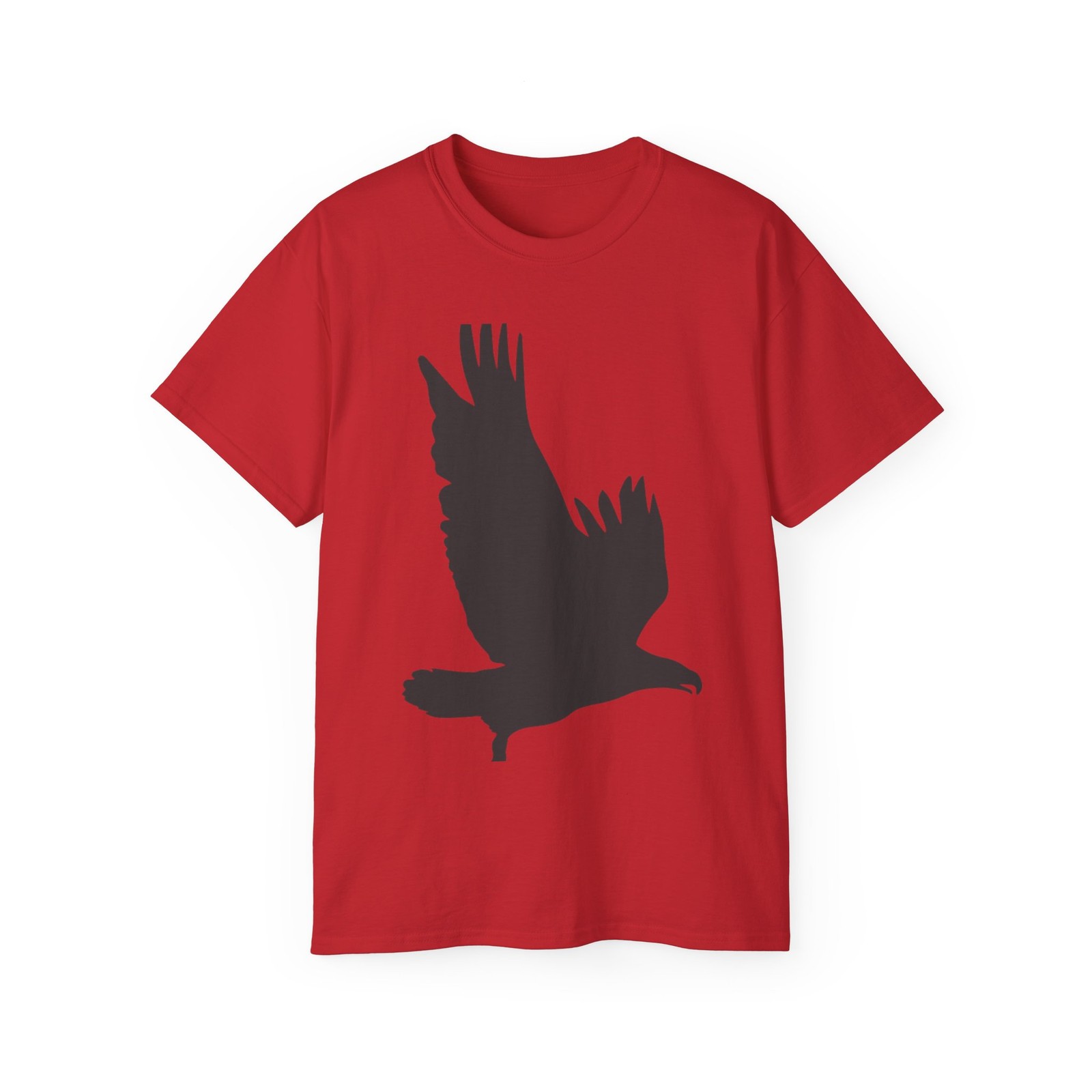Eagle Eagle Silhouette Silhouette Wings | Custom Graphic T-Shirt