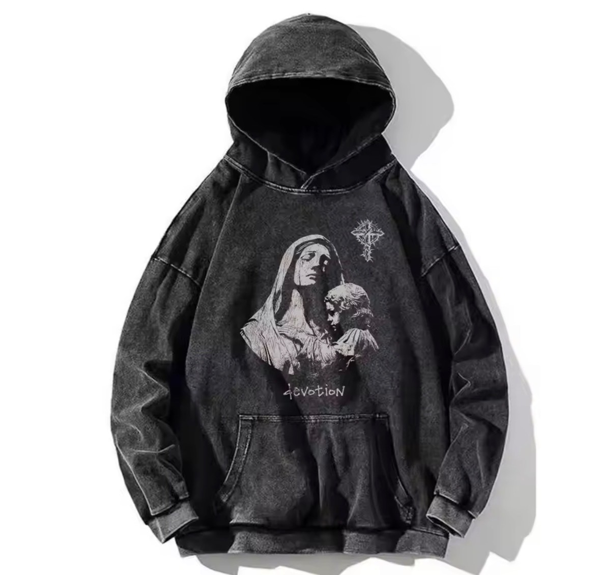 Cotton vintage hoodie3