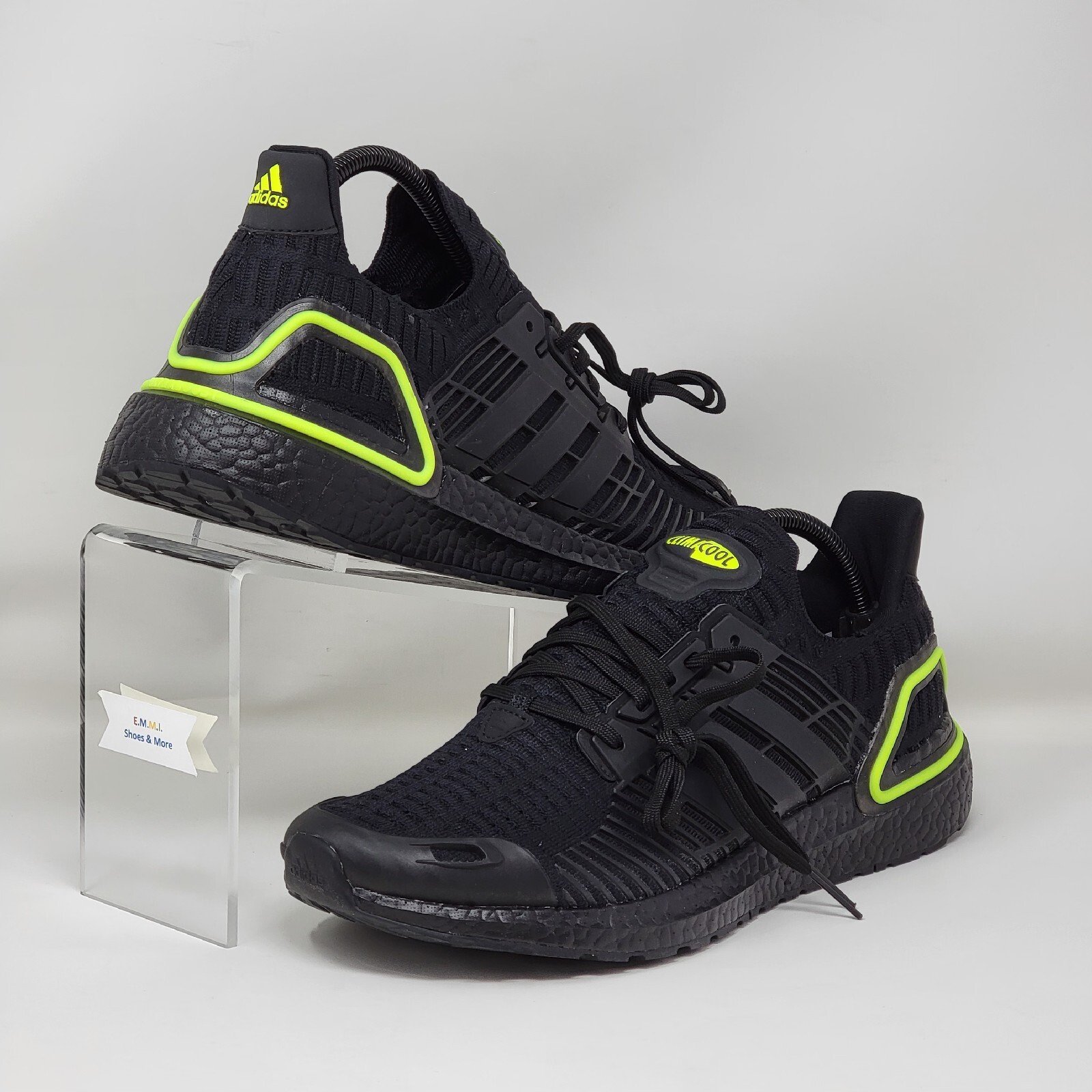Adidas Ultraboost CC_1 DNA Core Black Green Shoes GX7812 Mens Size 4 New