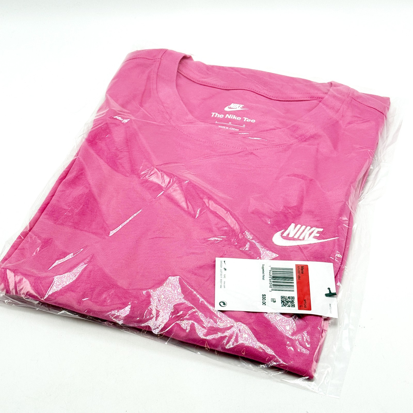 *NEW* Men NIKE ESSENTIAL SPORTSWEAR CLUB TEE PINK (AR4997 684), Sz SM – 3XL 👍