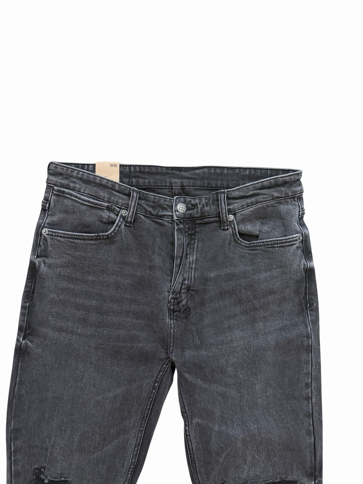 Ksubi Van Winkle Rage Black Skinny Jeans Mens Stretch Denim Size 34×32 (34/32)