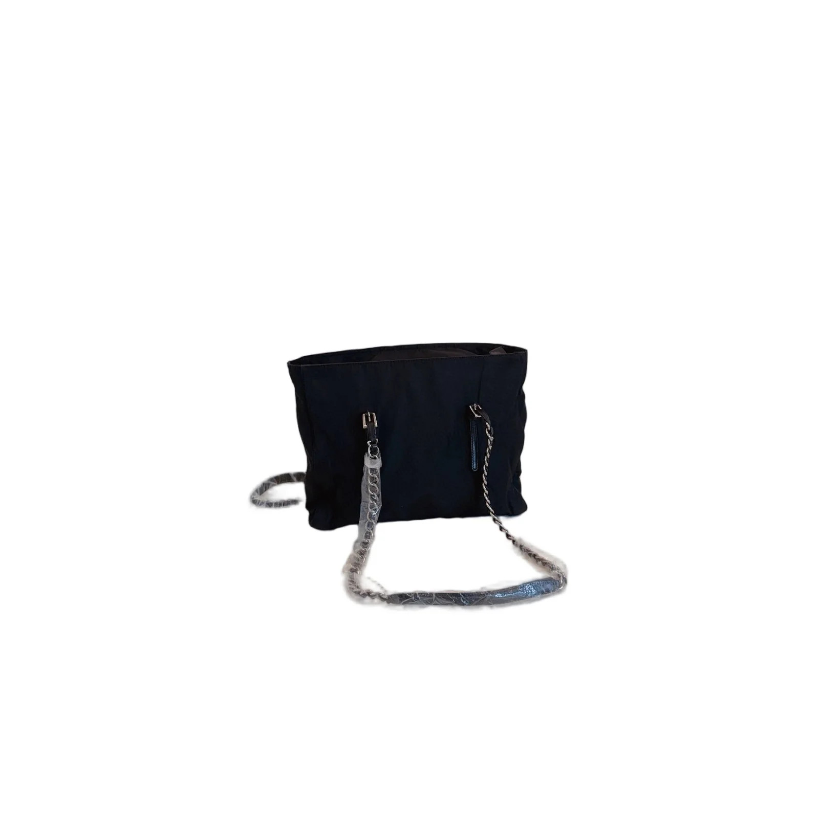 Prada Shoulder Bag Black Tessuto Nylon (pa061226c2r)