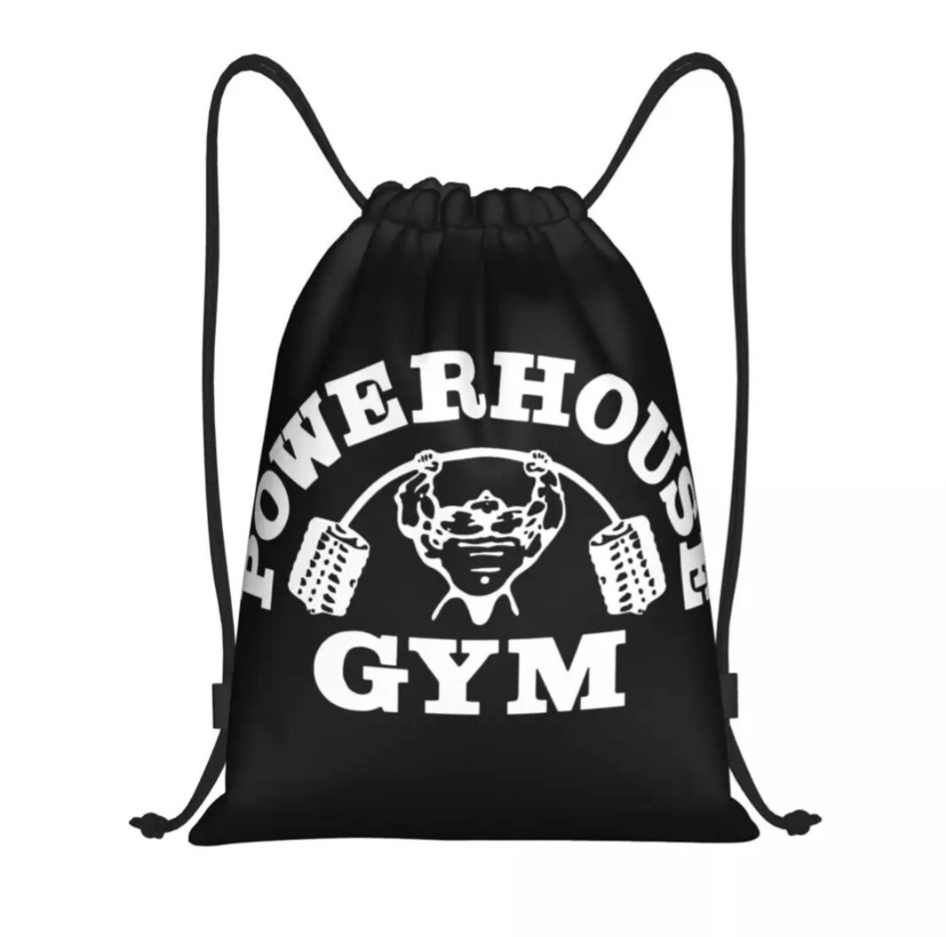Powerhouse Gym Drawstring Backpack