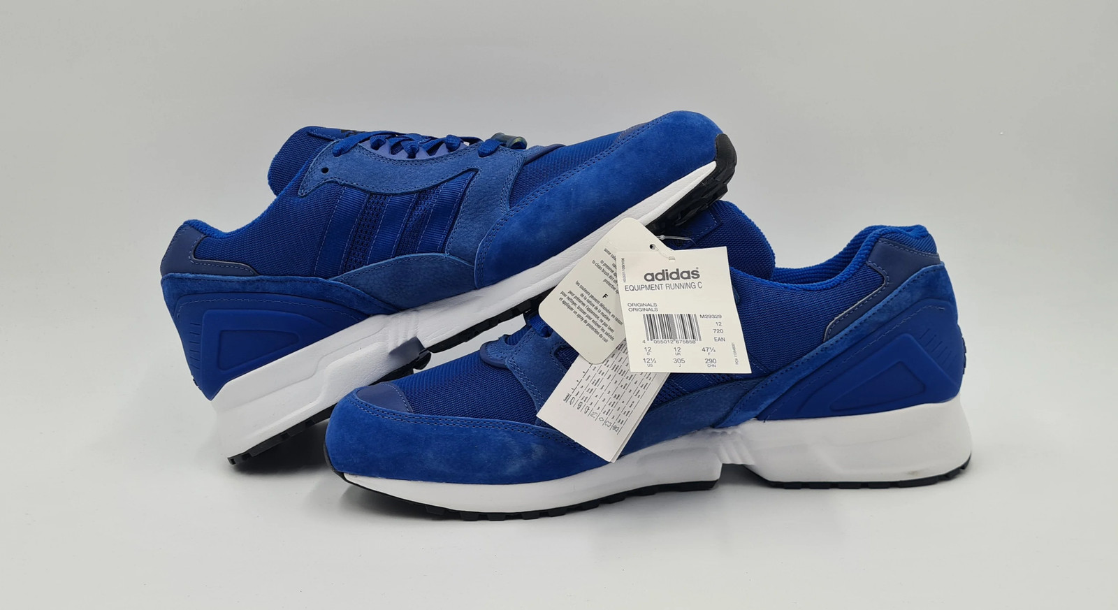 *NEW* 2014 Adidas EQT Cushion 91 Blue Size UK 12 / EUR 47 1/3
