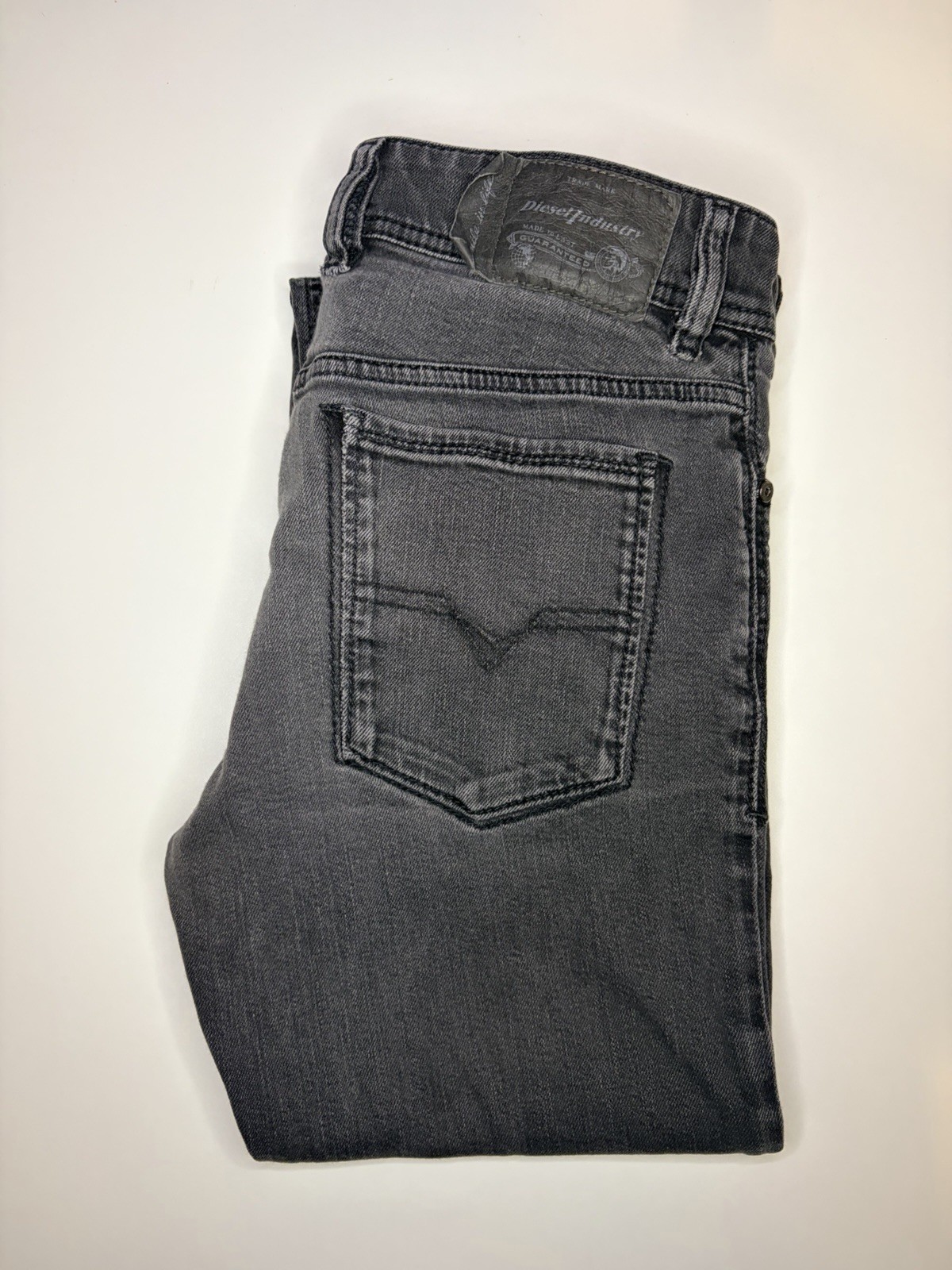 Men’s Diesel Sleenker Jeans 0886Z Stretch Skinny Slim Denim W29 X L32 Black