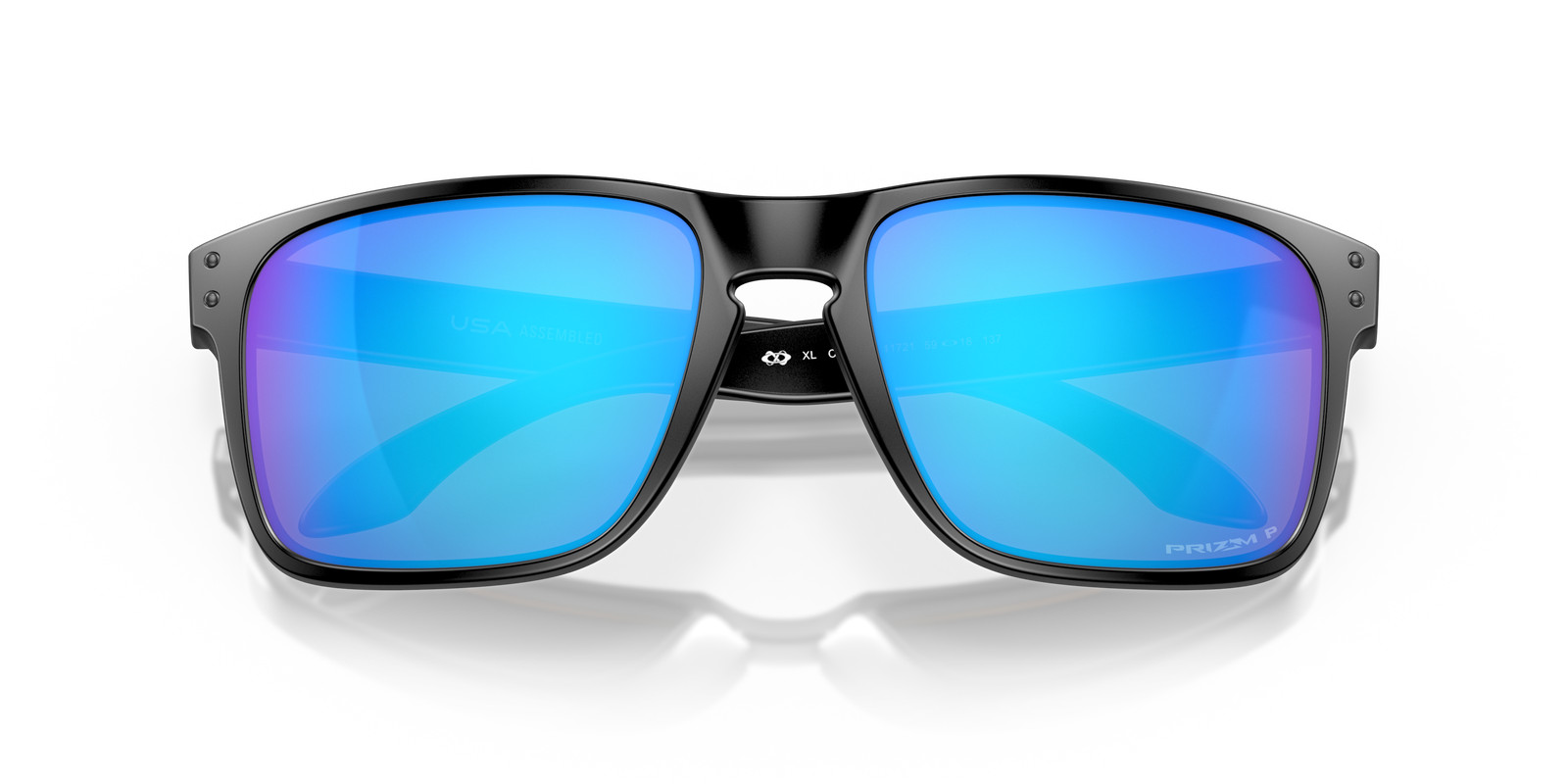 Oakley Holbrook XL Matte Black / Prizm Sapphire Polarized 59 mm Men’s Sunglasses