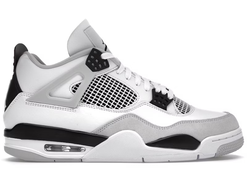 Size 11.5 – Jordan 4 Retro Military Black – New