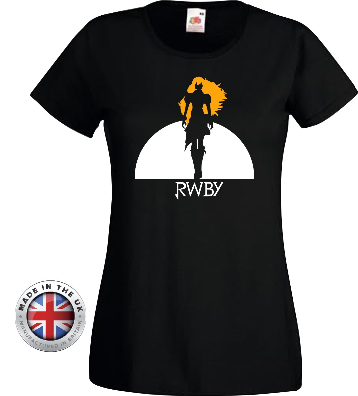 RWBY Anime Inspired Ruby Yang Xiao T-Shirt. Unisex or Women’s Fitted Tee Printed