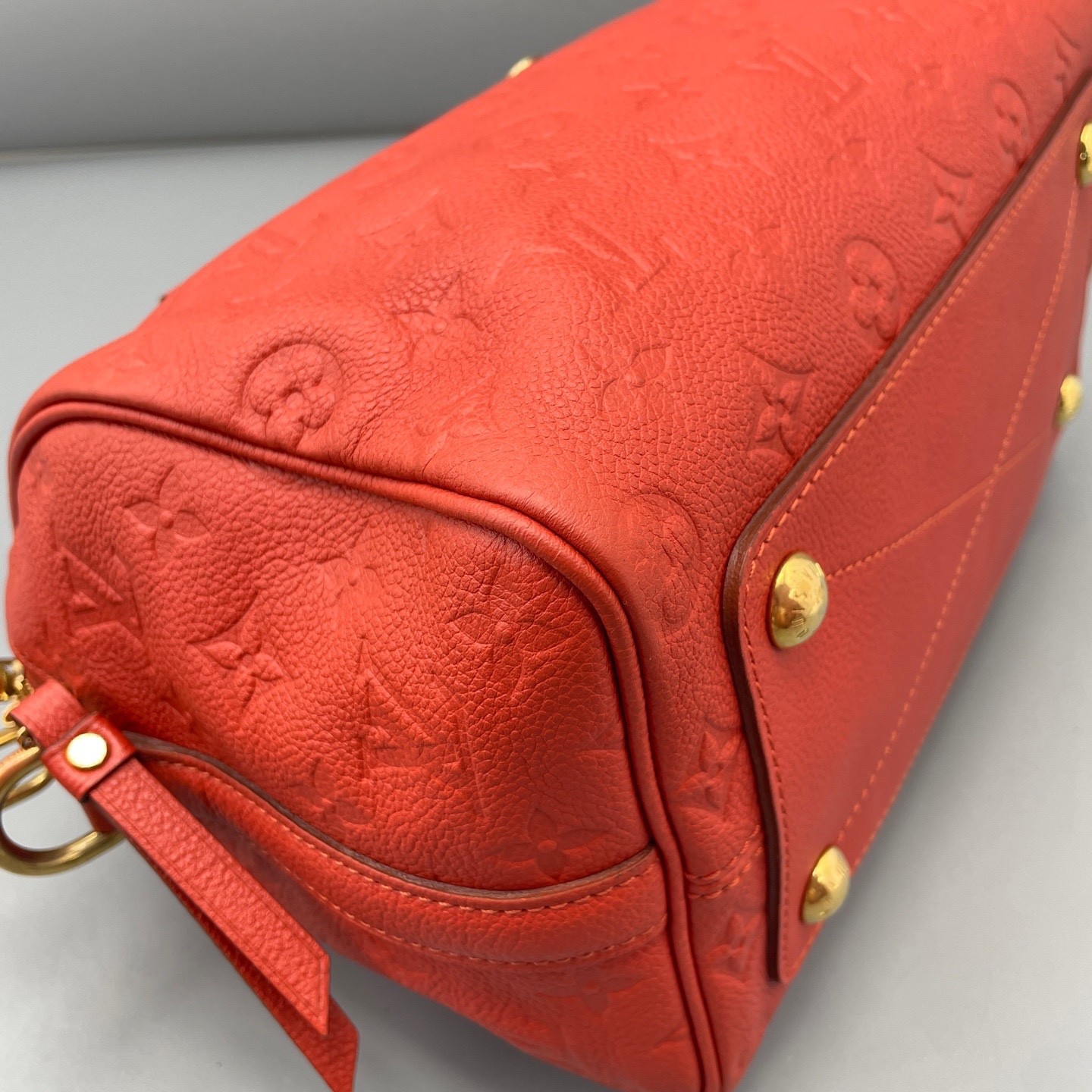 Louis Vuitton Pre-Owned Authentic Luxury Handbag Red 25*18*15cm
