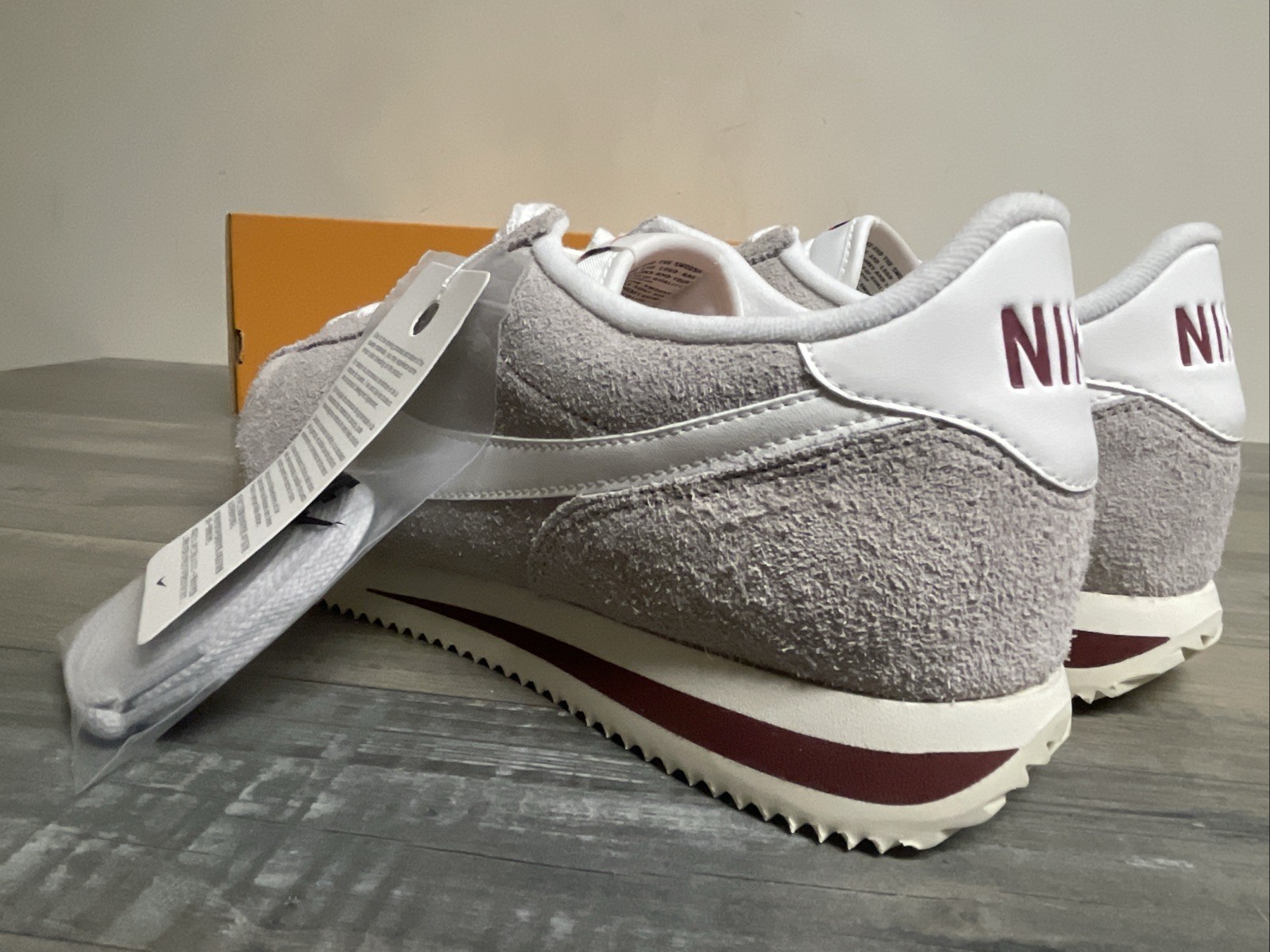 Nike Cortez SE College Grey Sail Sneakers Shoes HF3142 001 Men’s Size 11.5 NEW