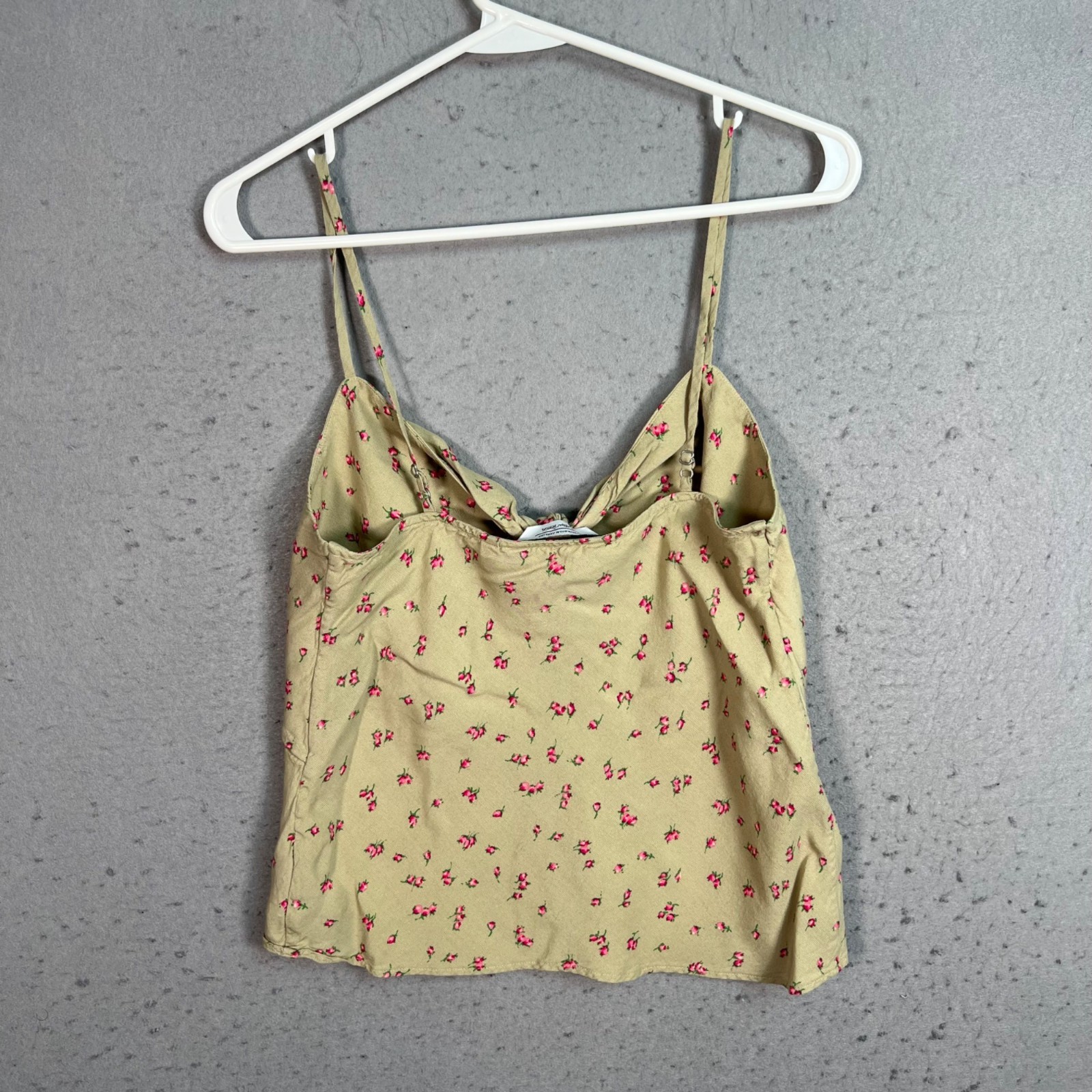 & Other Stories Floral Spaghetti Strap Top Womens Size 10