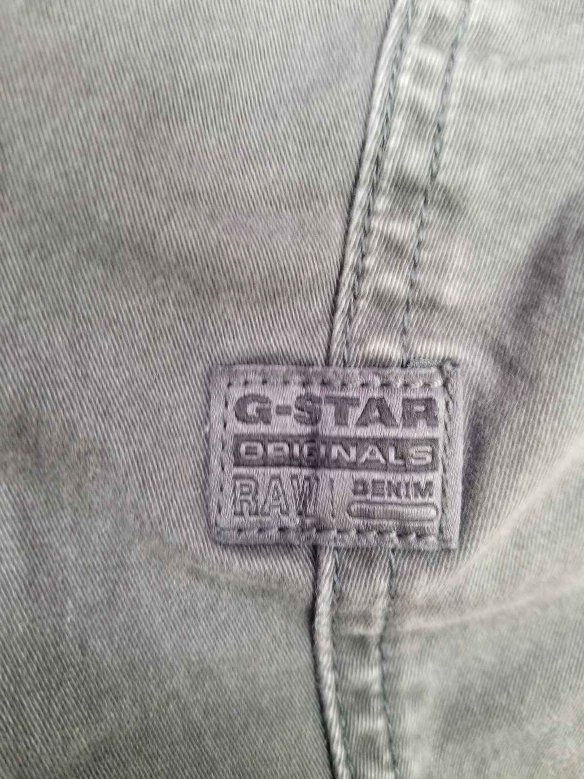 G-Star Raw Denim Dark Gray Tapered Cargo Jogger Pants Men’s Size 32/32 Rouching