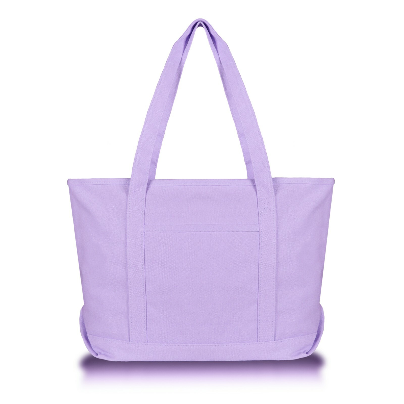 DALIX Womens 23″ Deluxe 24 oz. Cotton Canvas Tote Bag Zippered