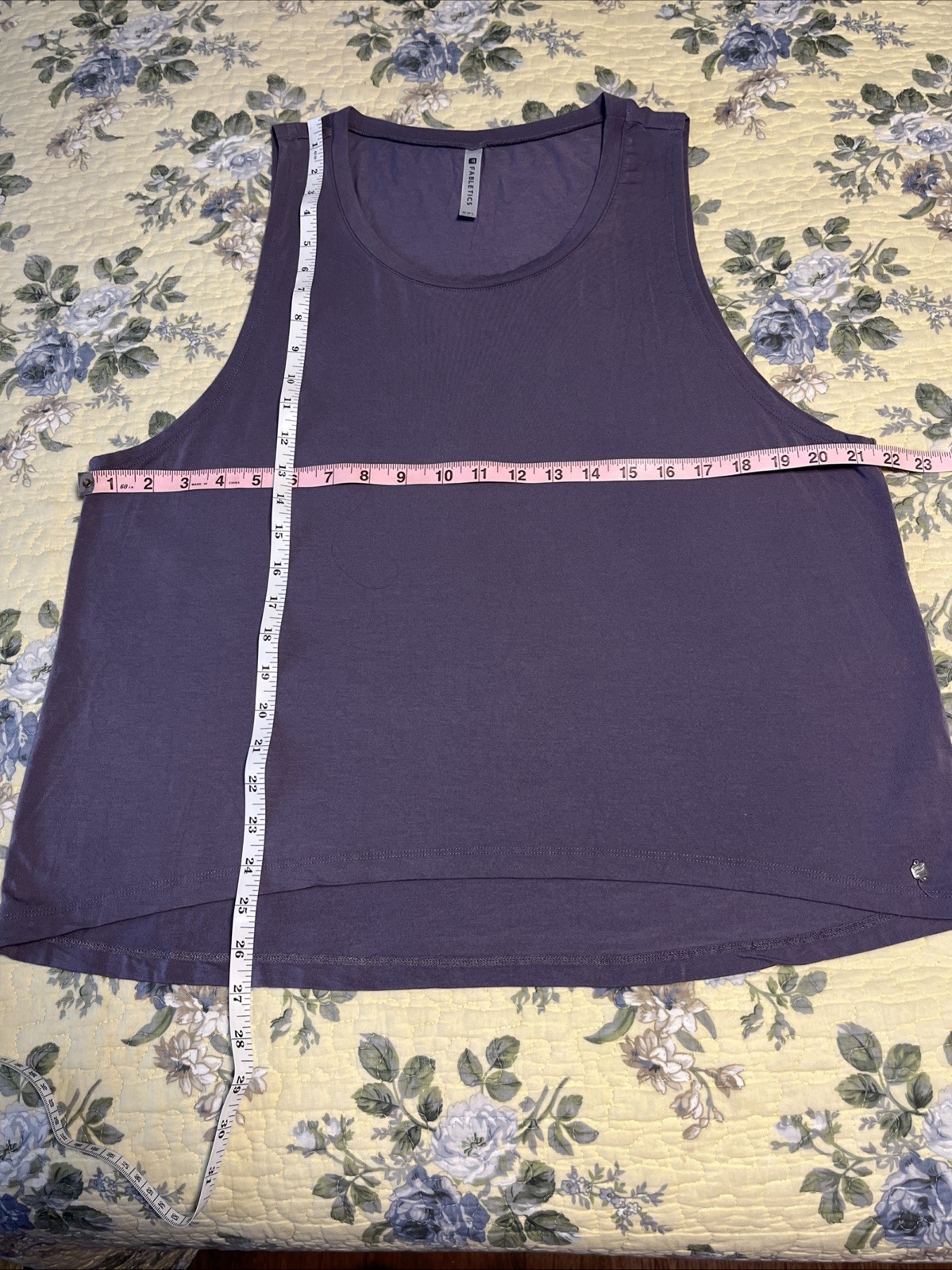 fabletics tank top XXL