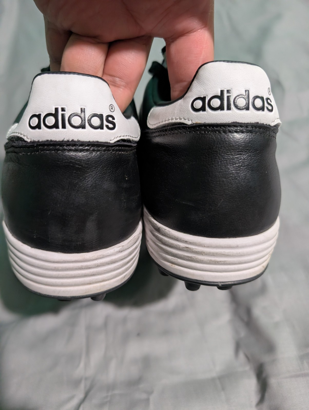 adidas Mundial Team Black Cloud White Men’s Sz 13 Turf Soccer Shoes