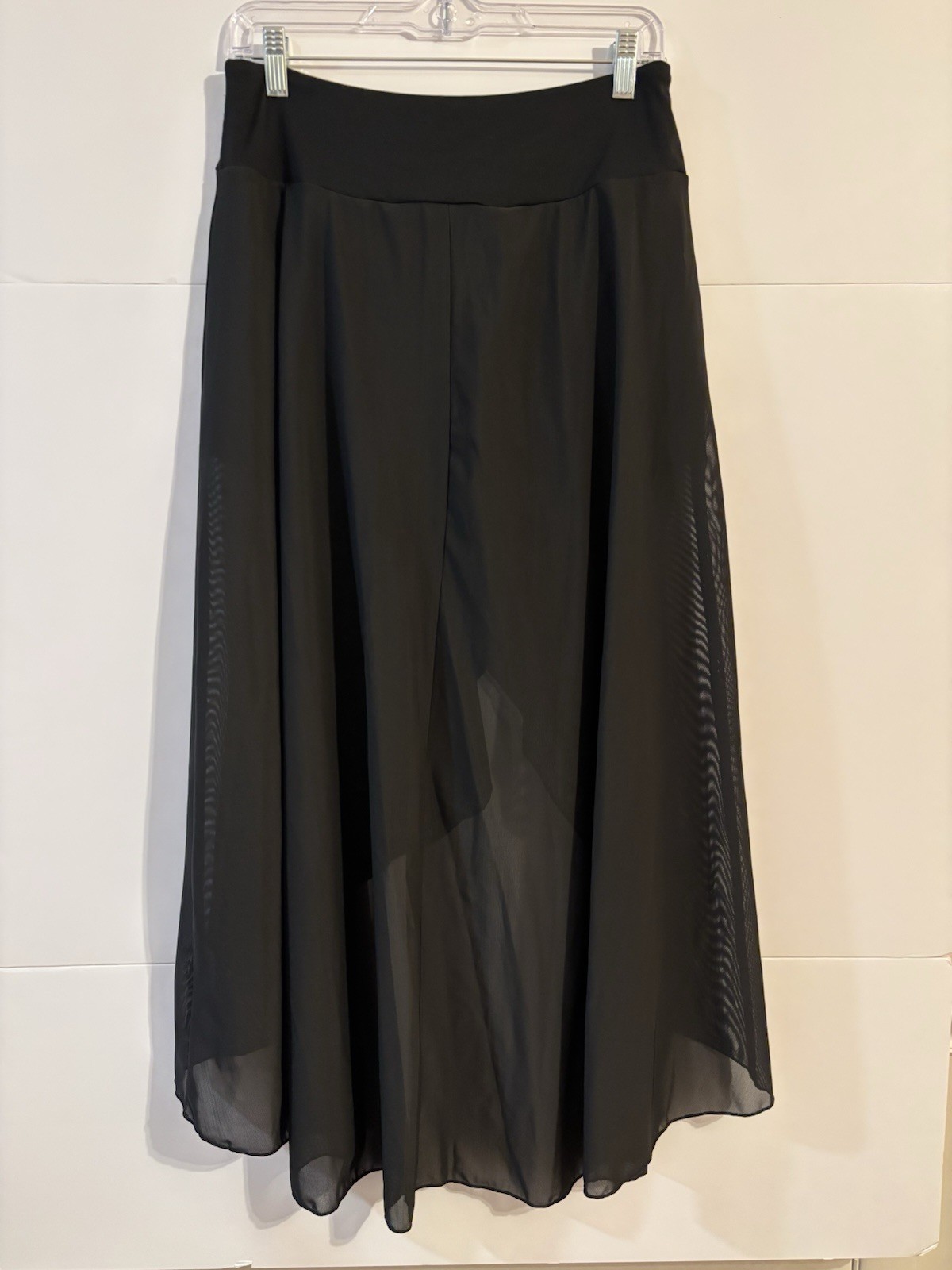 Halara “Breezeful” High Waisted Women’s Size Medium Midi Skirt Black Minimalist