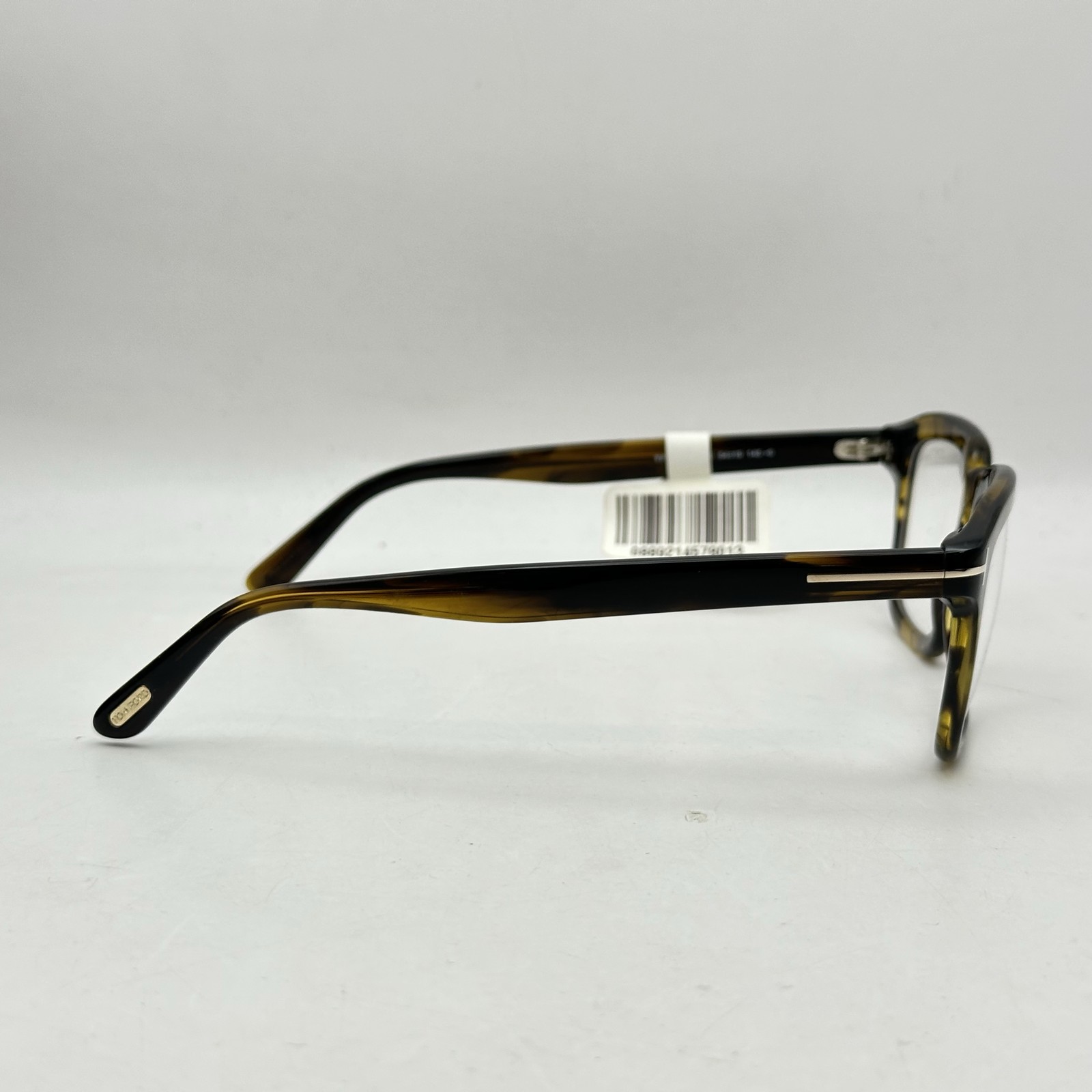 Tom Ford Unisex Square Full Rim Blue Light Blocking Glasses TF6032-B Havana