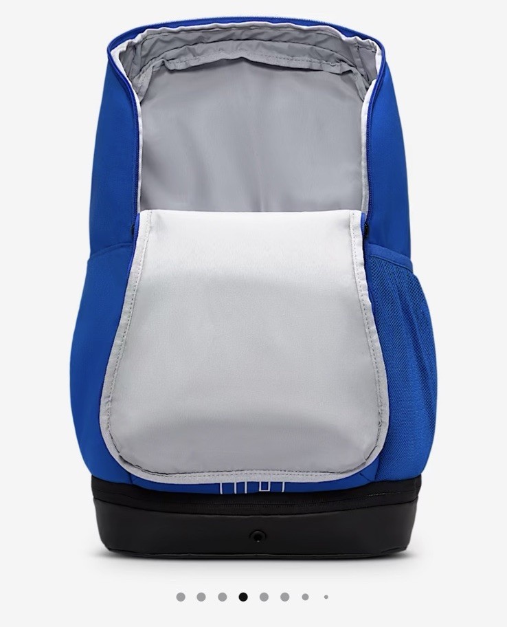Nike Varsity Elite Unisex Backpacks (32L) Game Royal/Black Free Shipping NWT