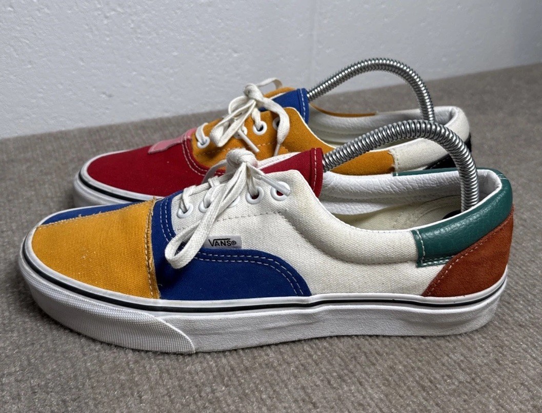 Vans Era In a Spring-Ready Patchwork / Era ‘Patchwork size Men 8/ Women 9.5