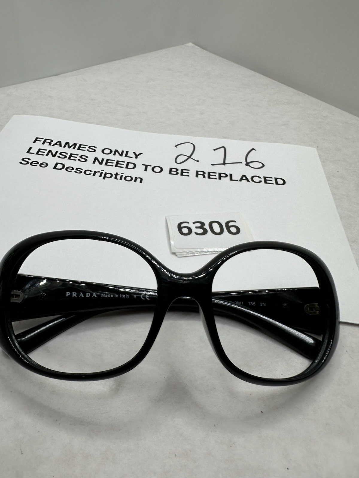 Prada SPR 260 57 17 135 1AB-3M1 2N