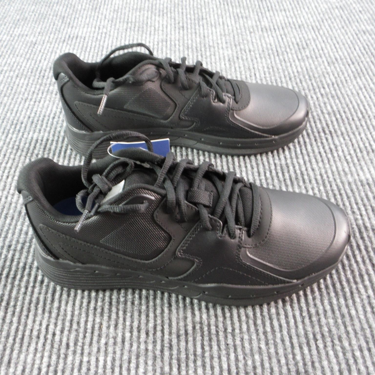 Shoes For Crews Shoes Mens Size 9 Black Slip Resistant Easy Clean 22106 NWOB