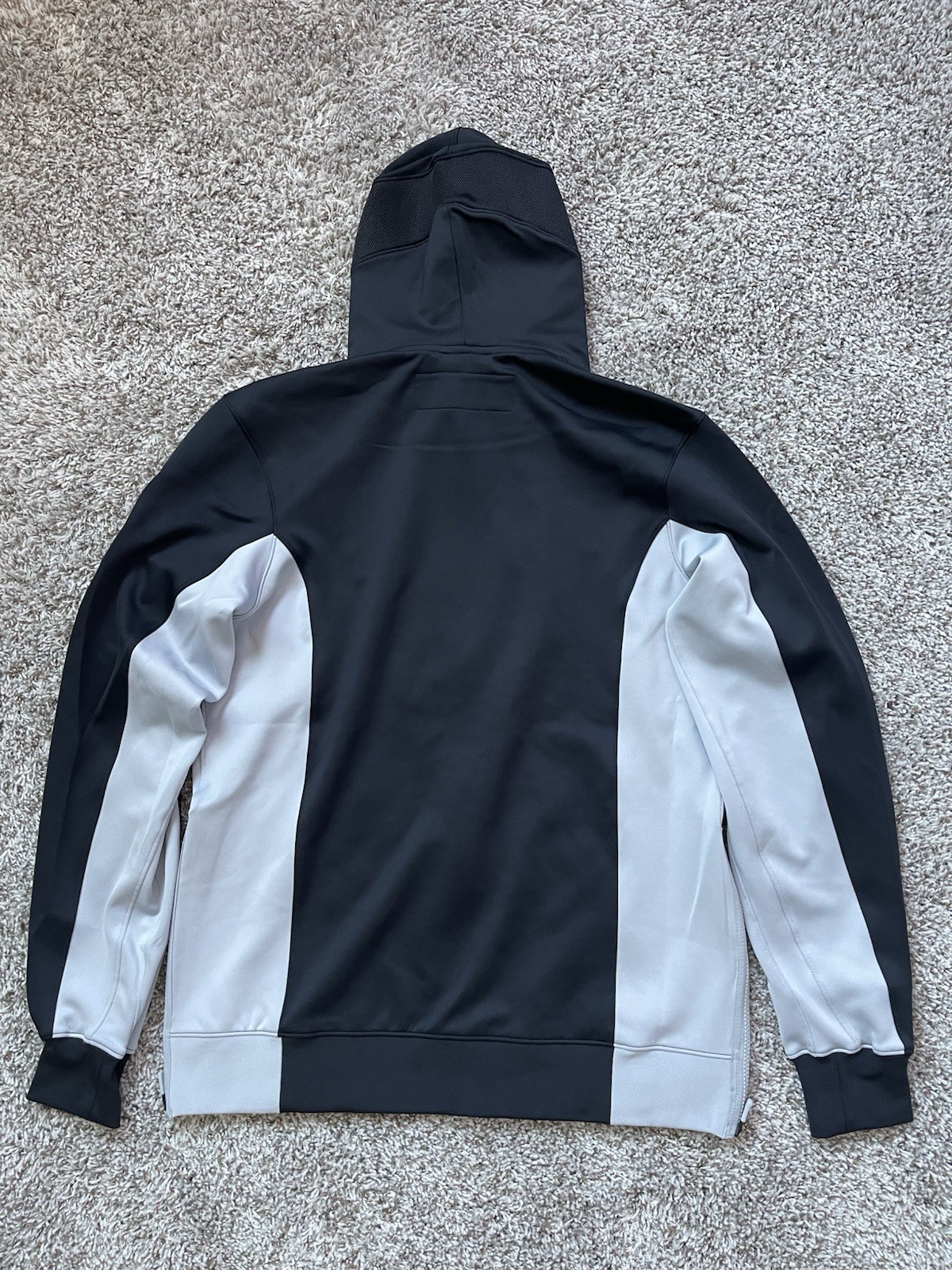 NWT Nike NBA Authentics San Antonio Spurs Black Gray Zip-Up Men’s Size L-TALL
