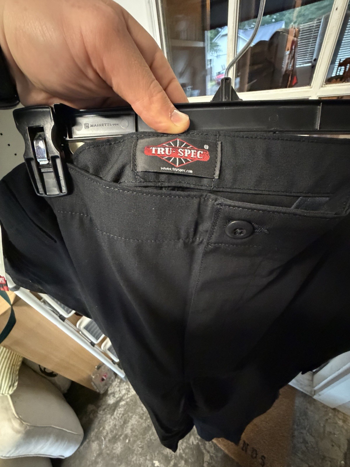 NEW 3XL TRU-SPEC MENS POLY COTTON RIPSTOP BDU PANTS 1318008 BLACK XXXL REGULAR