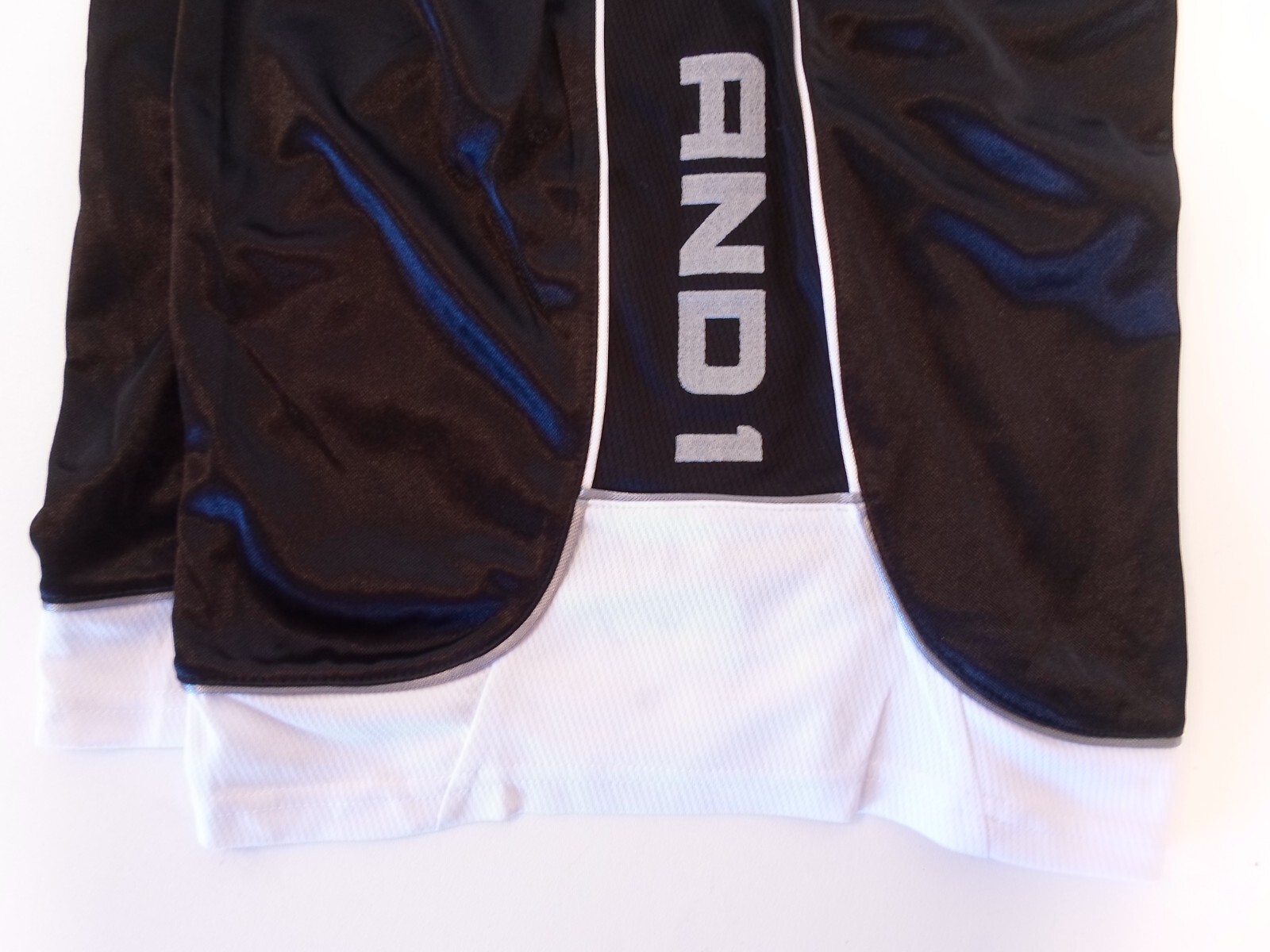 And1 Mens Basketball Gym Workout Shorts Black White SIZES S M L XL 3XL