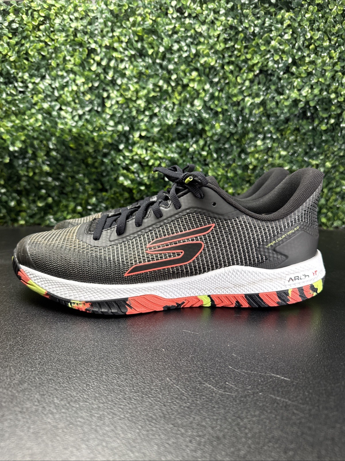 Men’s Skechers Pickleball Viper Court Pro 2.0 Shoes Sneaker Size 10.5 Black
