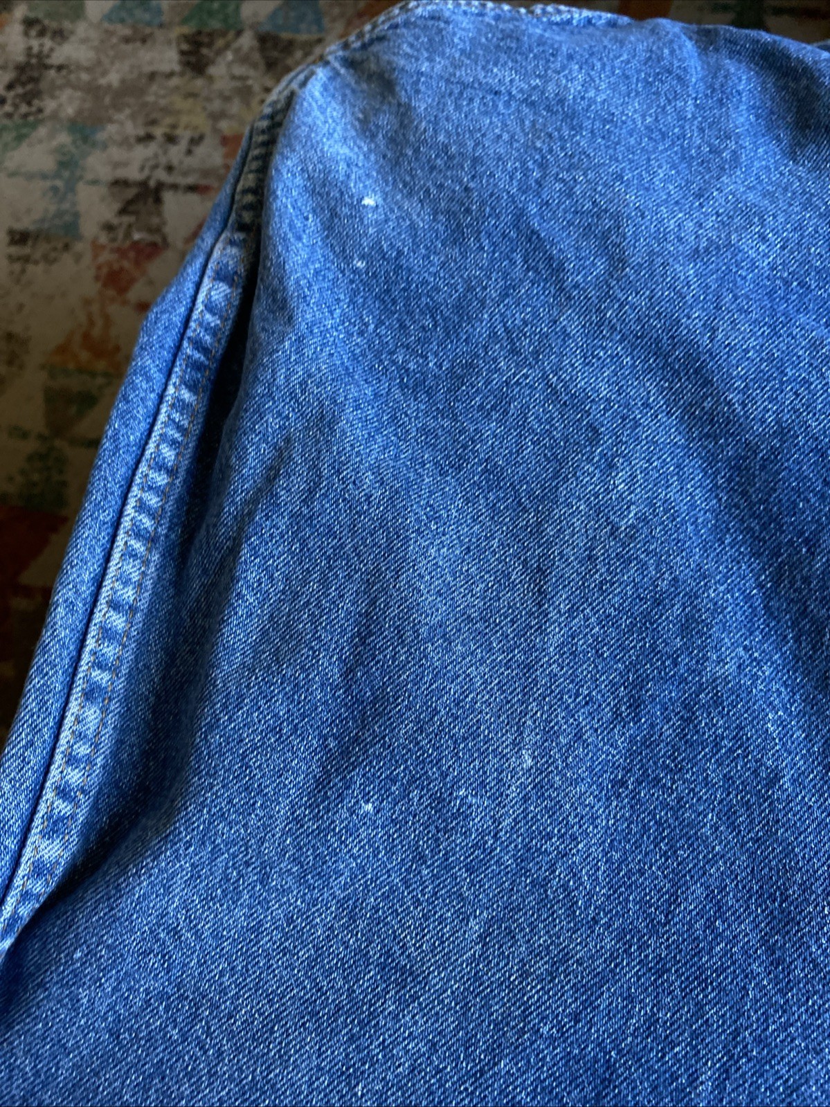 Red Kap Est 1925 Men’s Work Jeans 40X30”worn Spots And Small Stains For Outdoor
