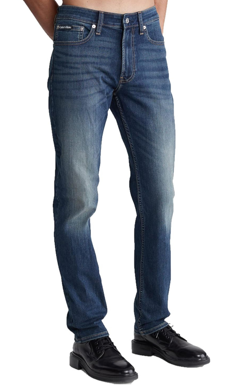 $89 Calvin Klein Men’s Slim High Stretch Jeans – Avedon Dark – 30W x 30L – New