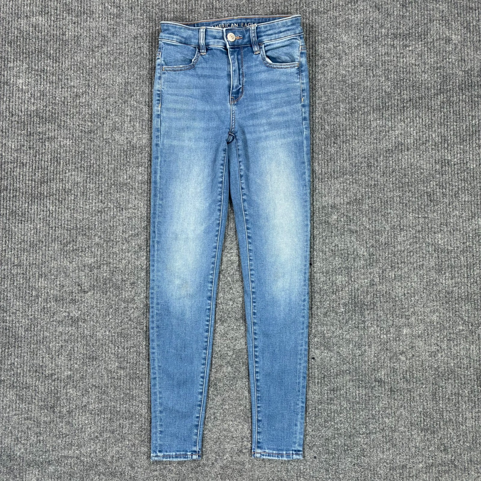American Eagle Hi-Rise Jegging Womens Size 2 Regular Denim Next Level Stretch