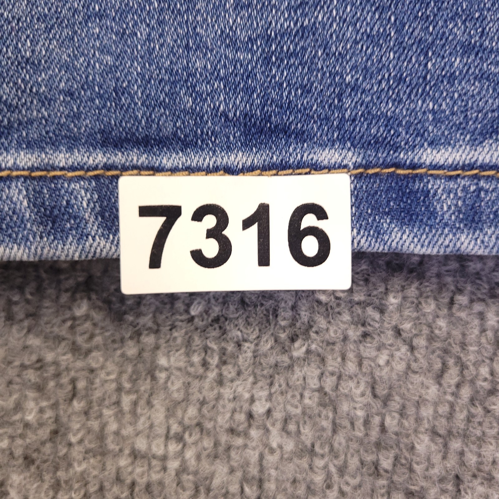 7D 7 Diamonds Denim Straight Jeans Womens 30×26.5 Blue High Rise Stretch