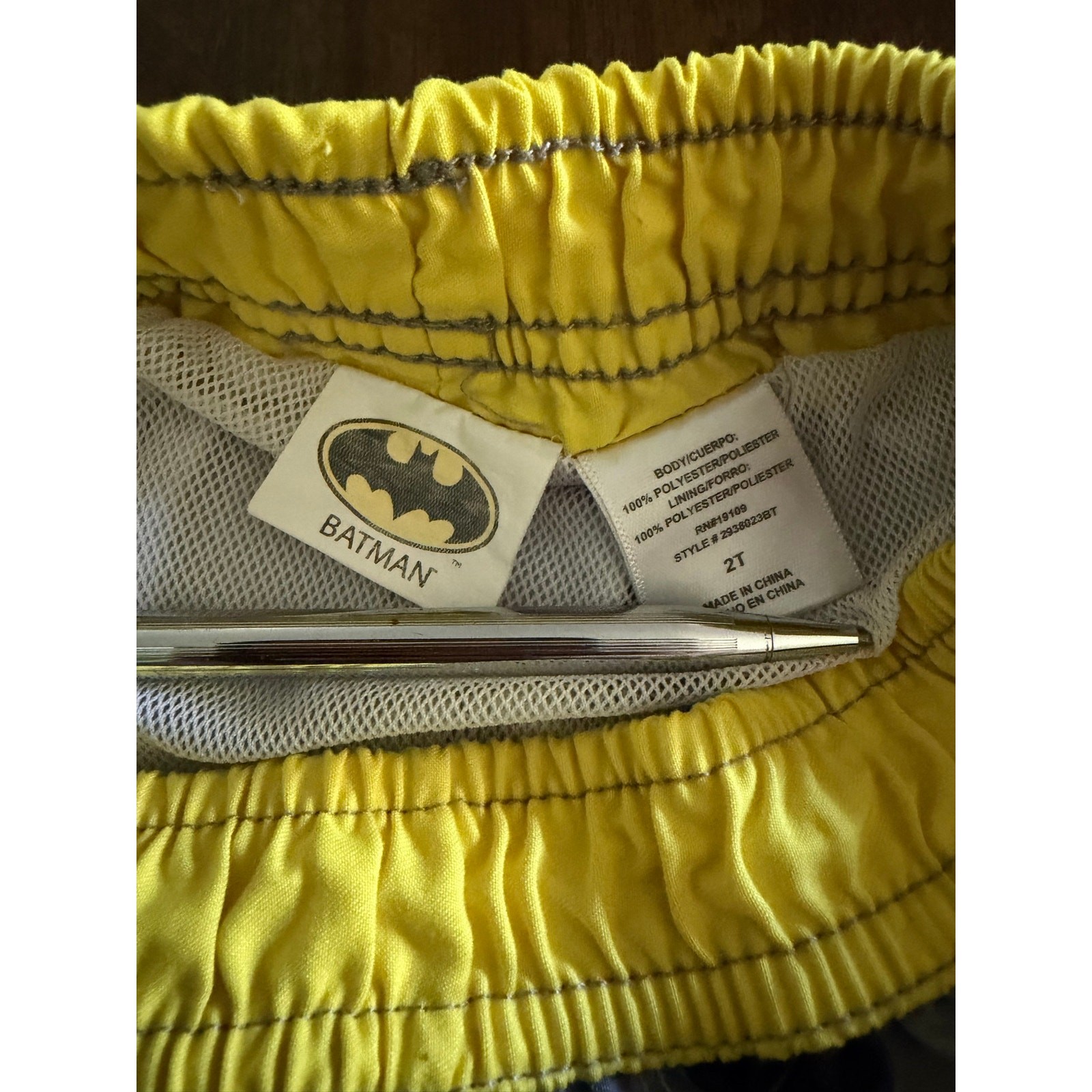 Batman 2T Boys DC Comics Toddler Boy Swim Trunks – Good condition!