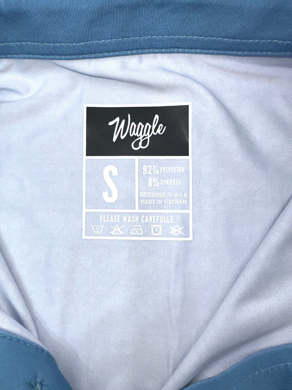 $70 Waggle Men’s Sanctuary Golf Polo Shirt – Sanctuary – Small – New With Tags