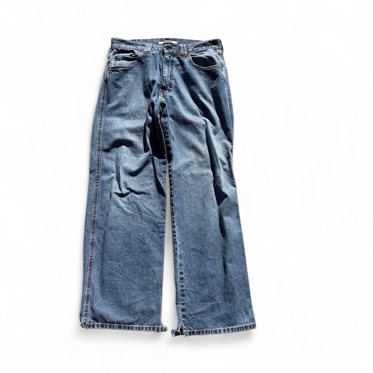 double beltloop 31/30 baggy/relaxed denim jeans ships same day unisex pants