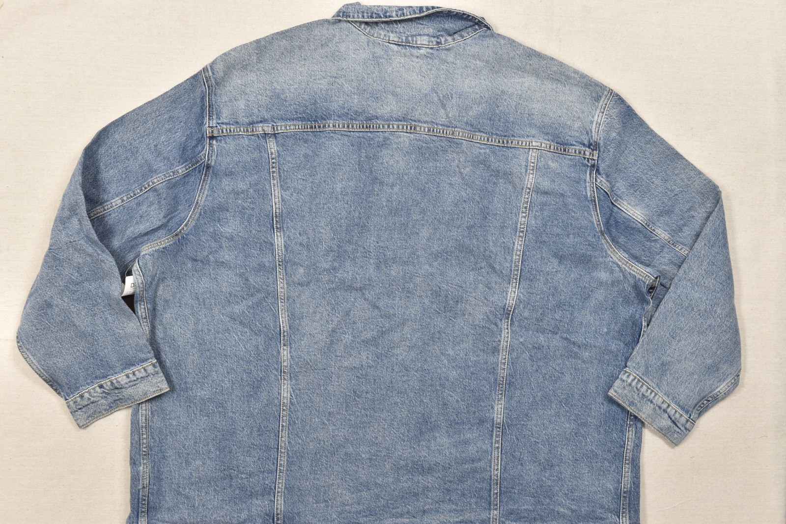 Lucky Brand Men’s Trucker Denim Button Jacket Cotton Blend Blue Size 4XLT NEW